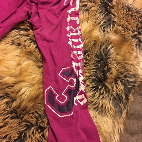 Bebe Sport fuchsia pink casual soft light top - Picture 4 of 6